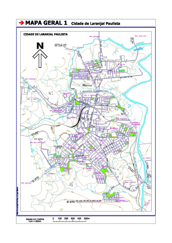Exemplo de mapa em PDF (cidade)
